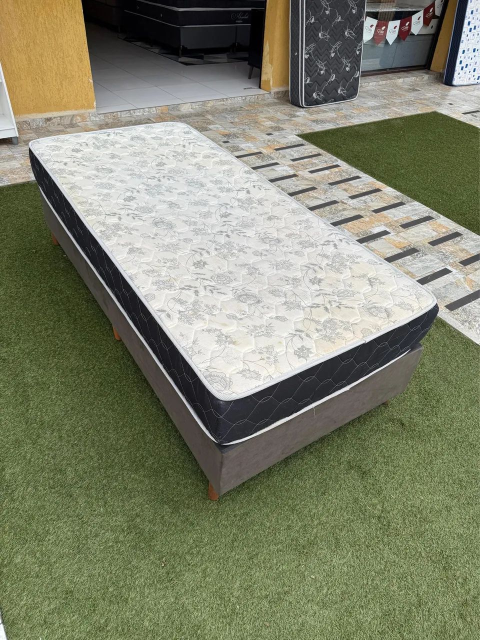 Cama de Solteiro Castor Seminova - Entrego!  - Foto 2