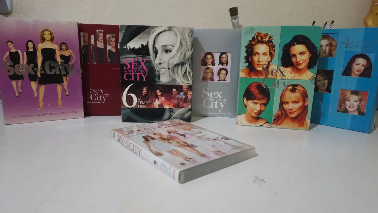 Box Sex and the City - Coleção Completa (DVD) - CDs, DVDs etc