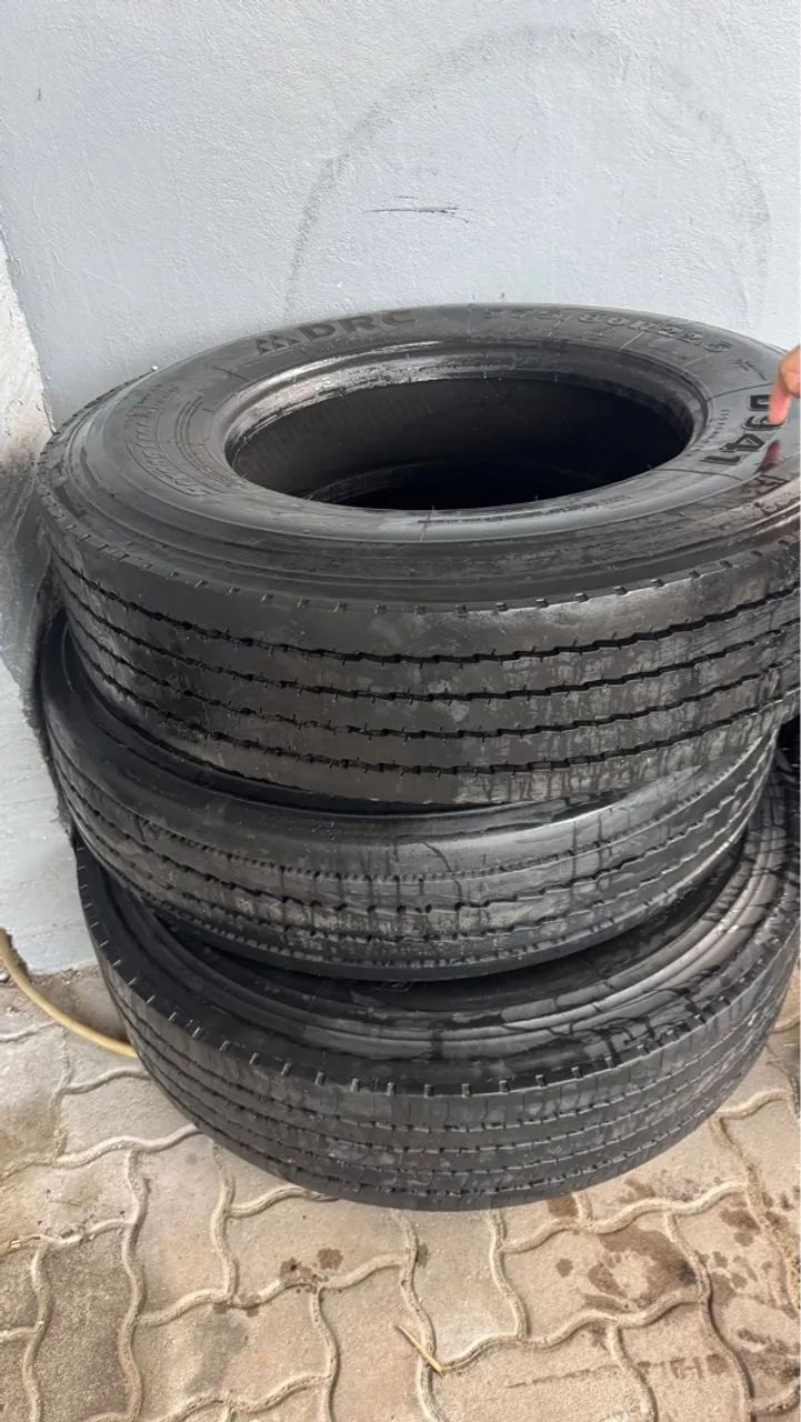 Aro 22,5, pneus caminhão 295 e 275