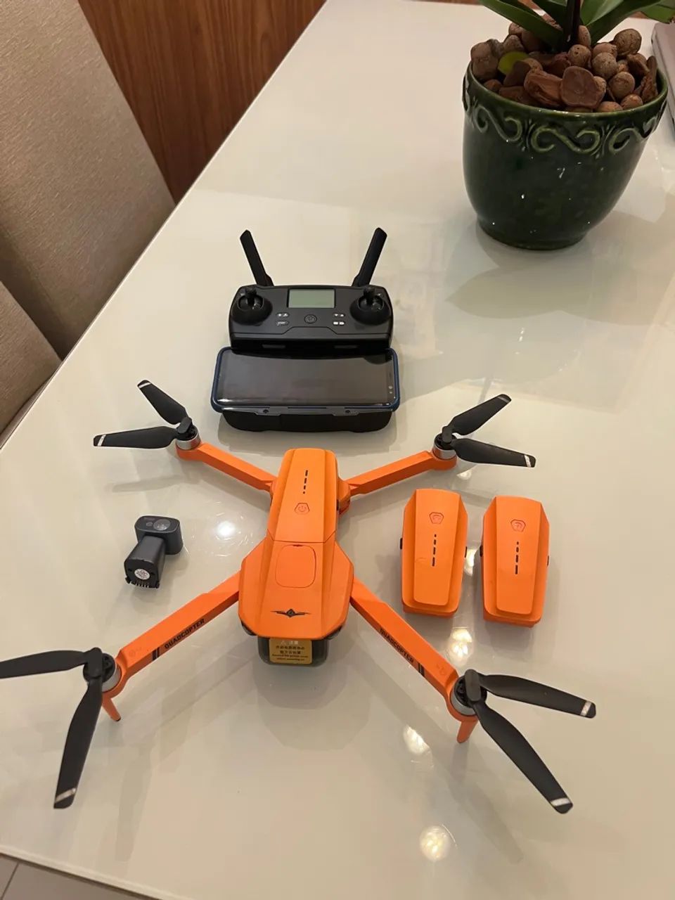 Drone KF102 RC Quadcopter com Câmera 4K, Gimbal de Dois Eixos, GPS e Wi-Fi 5G. - Foto 4
