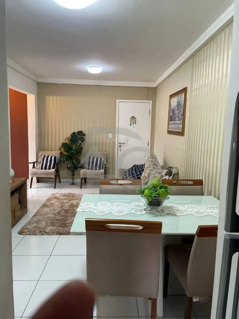 Apartamento no Condomínio Recanto dos Coqueiros com 3 Quartos e 2 Banheiros