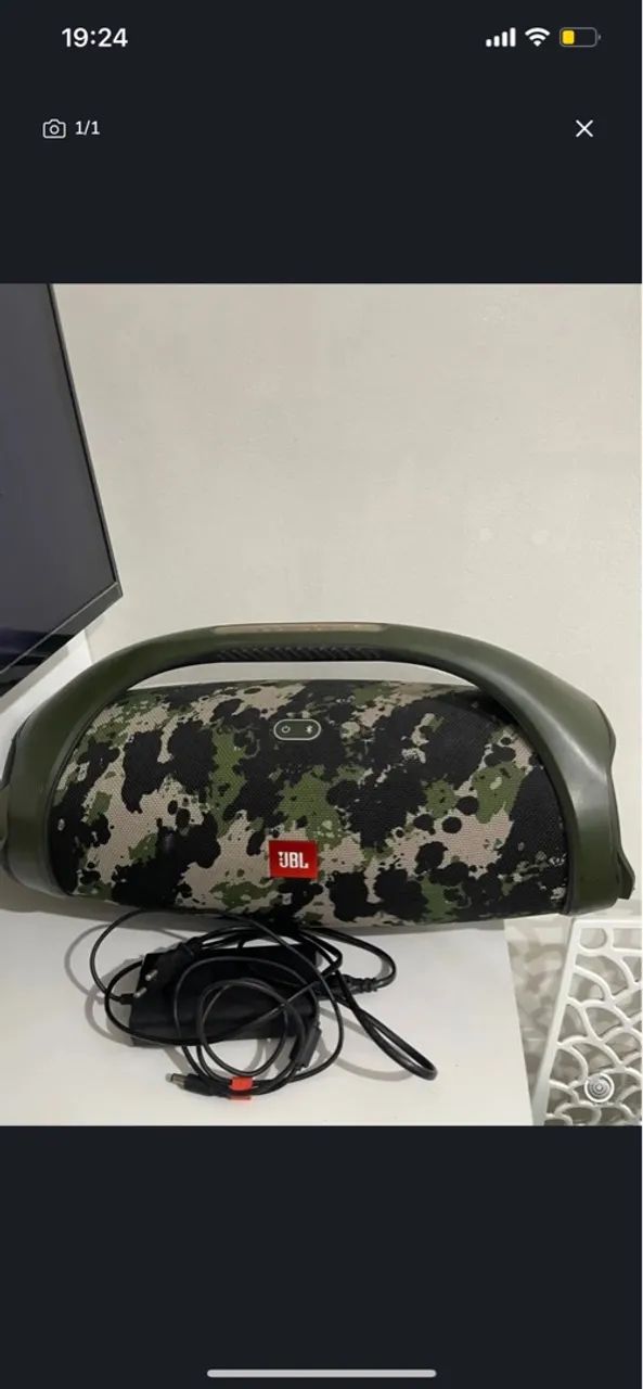 Caixa de som Jbl Boombox Camuflada