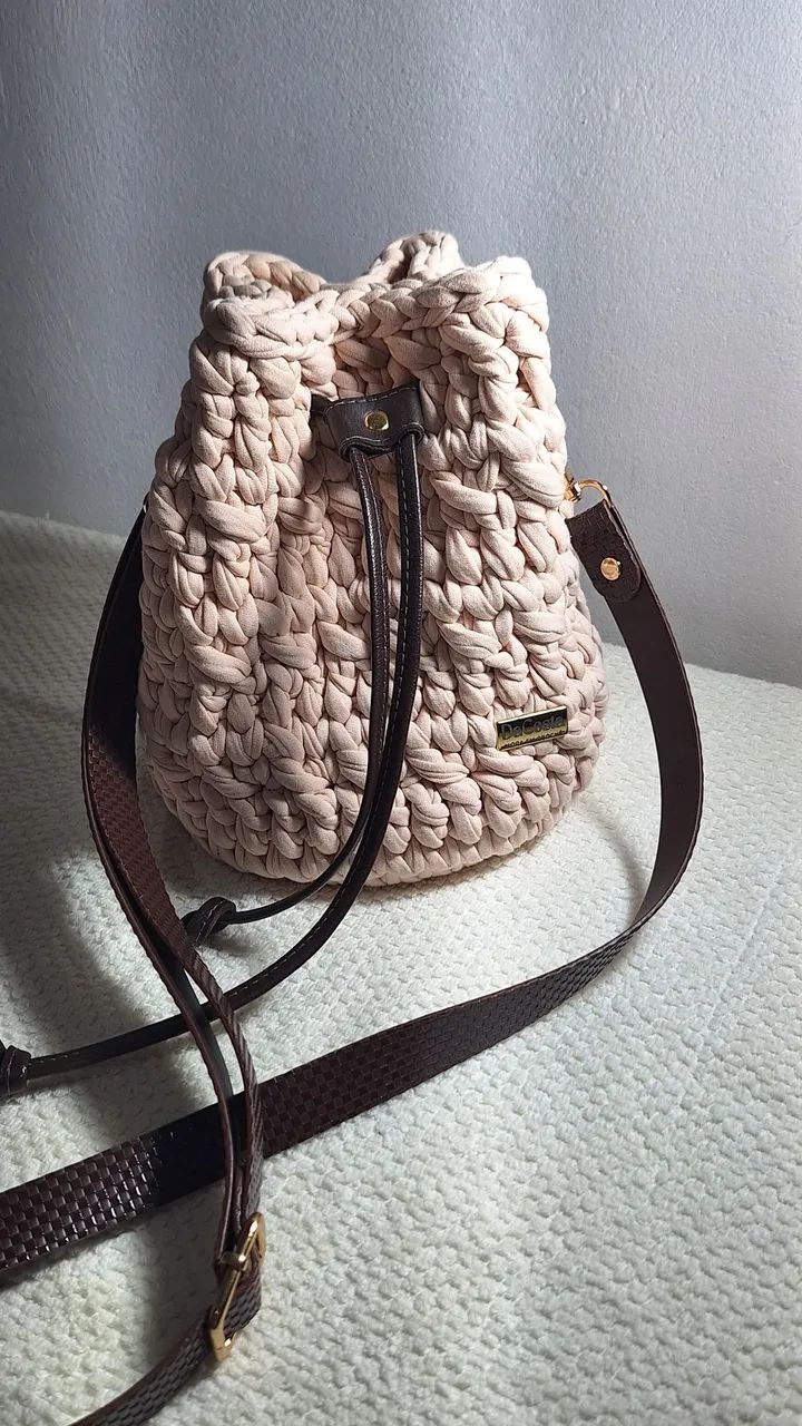 Bolsa de crochê  - Foto 3