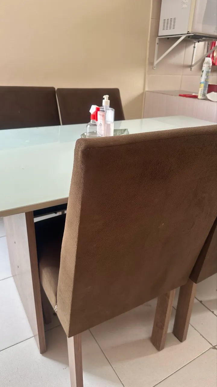 MESA SEIS LUGARES + 6 CADEIRAS - Foto 3