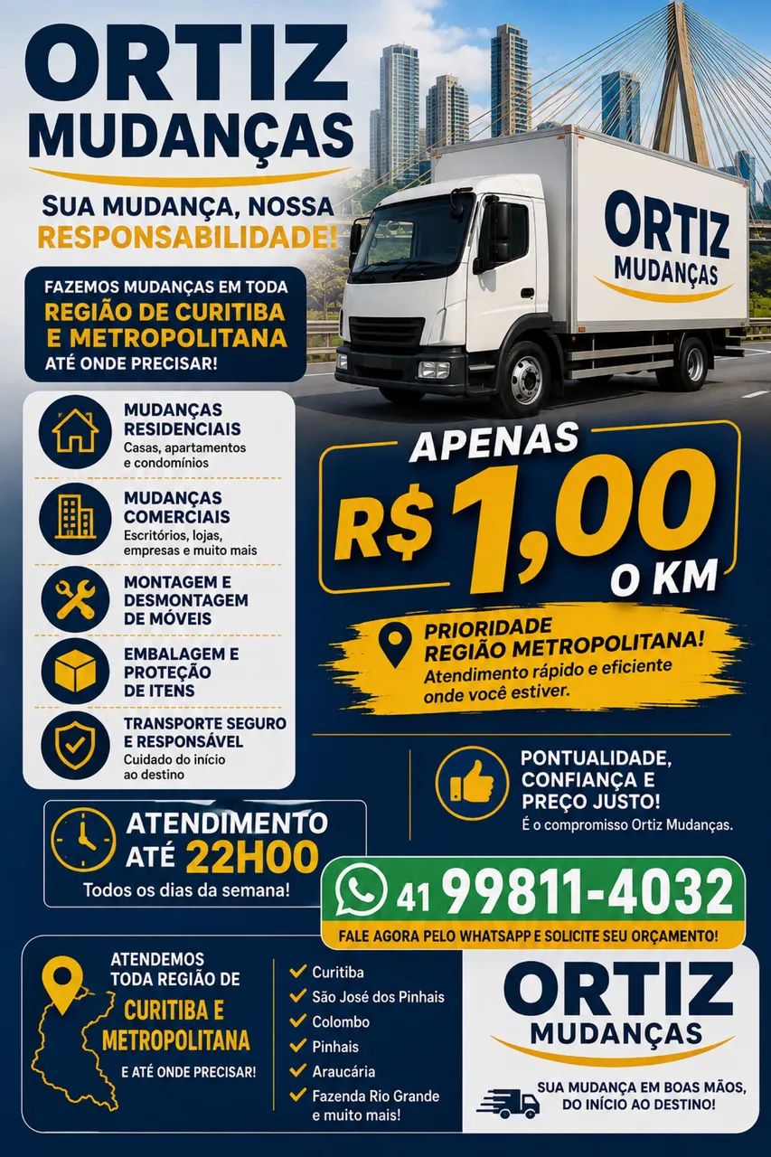 ORTIZ MUDANÇAS 