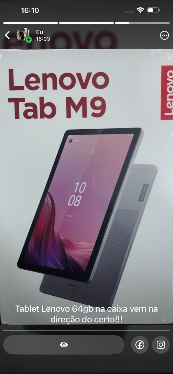 TABLET LENOVO 64GB