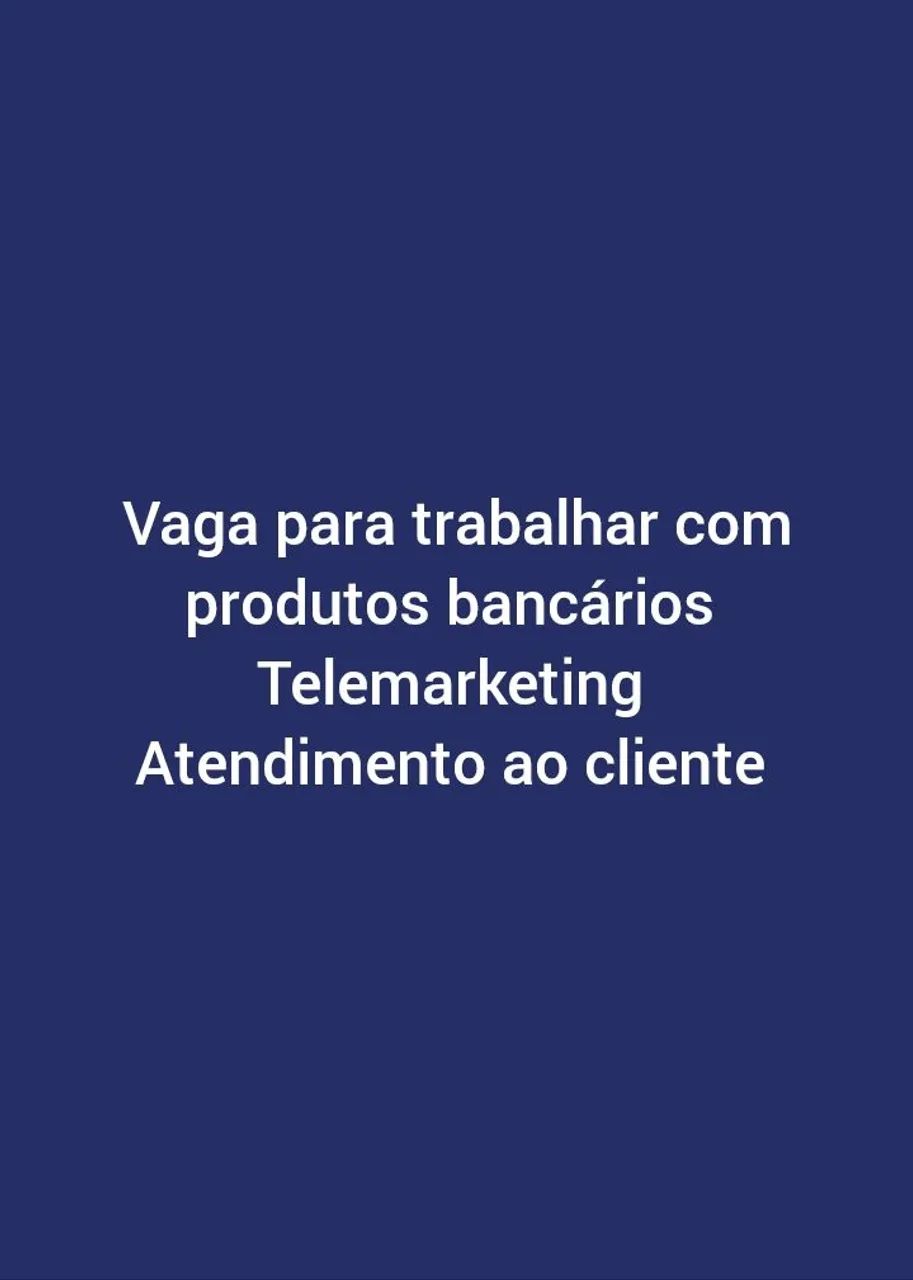 Vendas e Telemarketing 