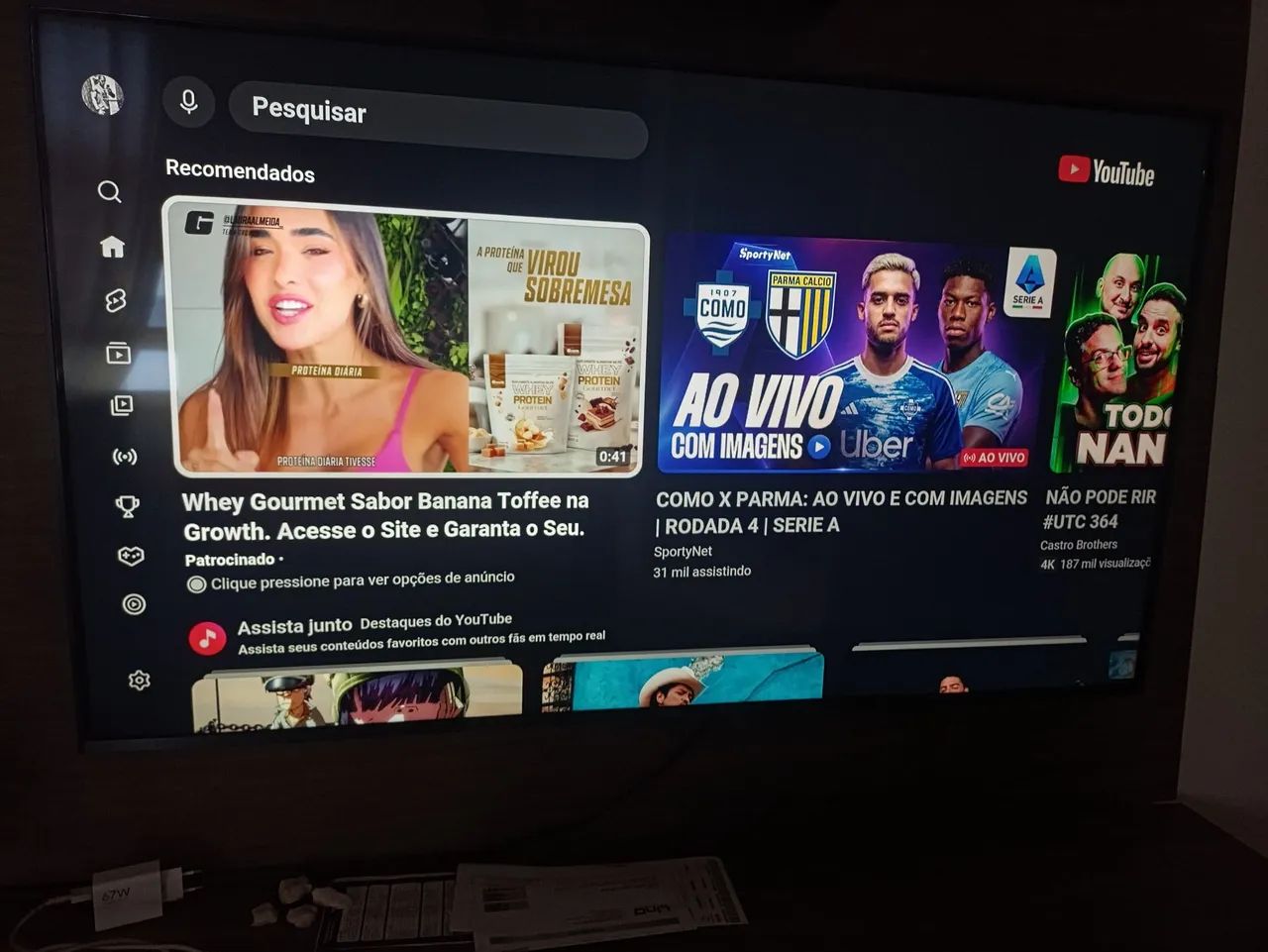 Smart TV 50" ultra HD 4k LED LG - Foto 3