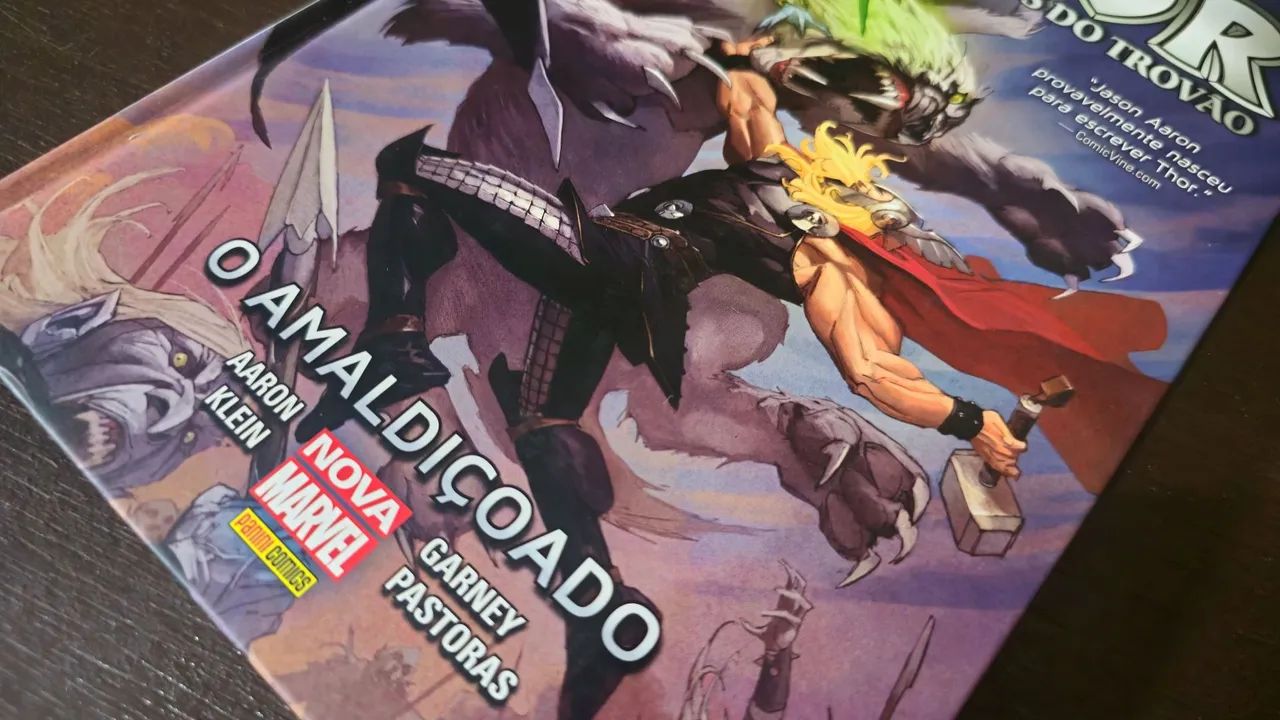 Thor - O Amaldiçoado - Nova Marvel - HQ Panini - Foto 3