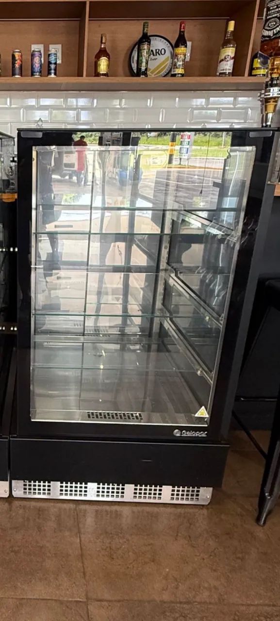 Vitrine Estufa Quente com Led Linha Premium Gelopar