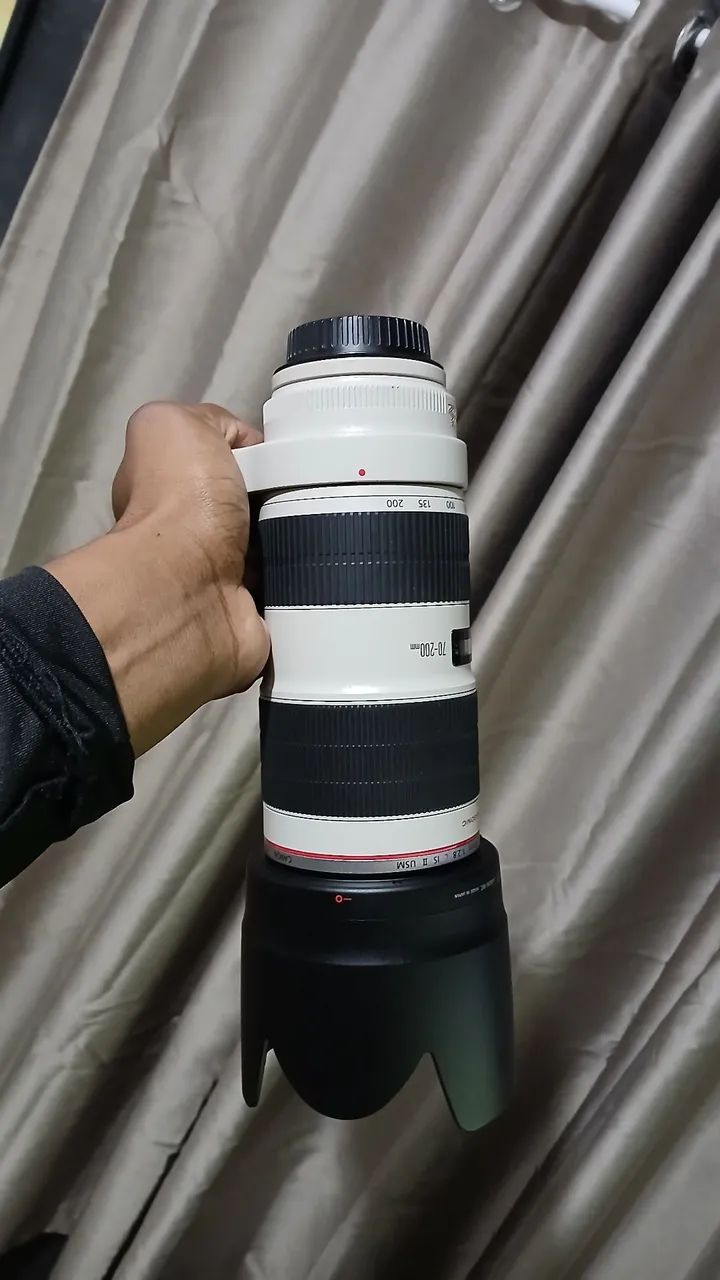 Lente canon 70 200mm  - Foto 2