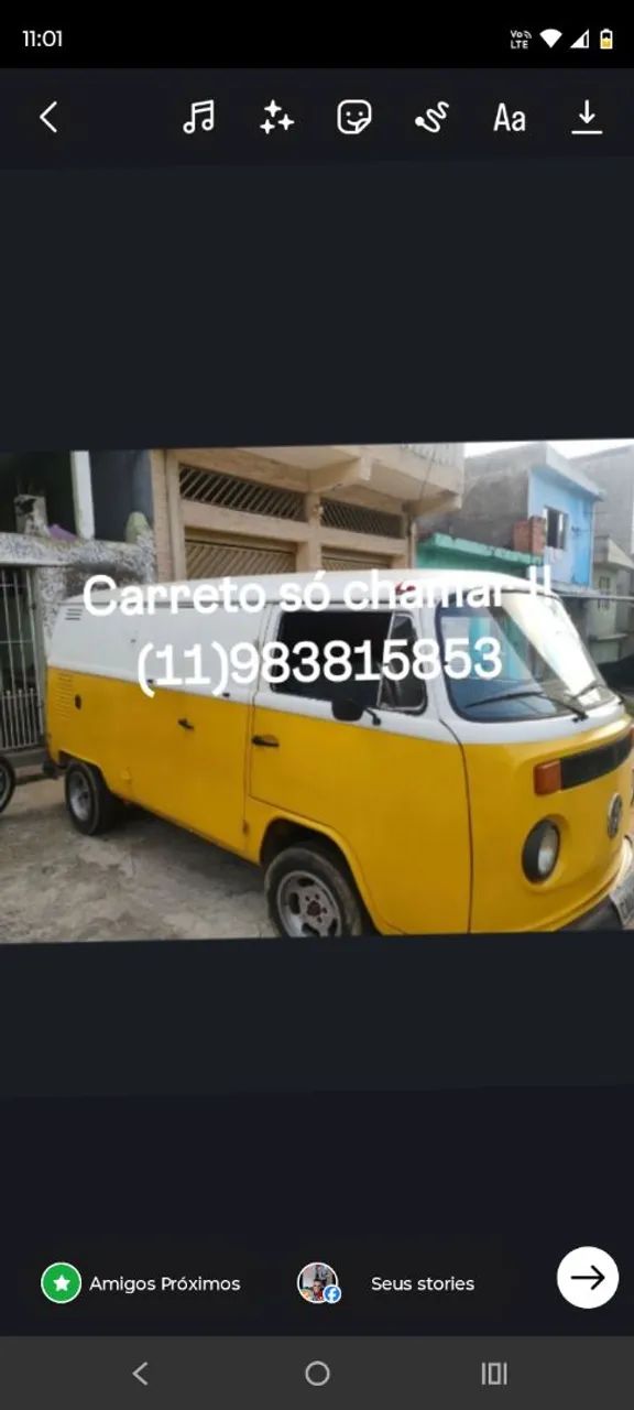 Carreto retiro entulho 