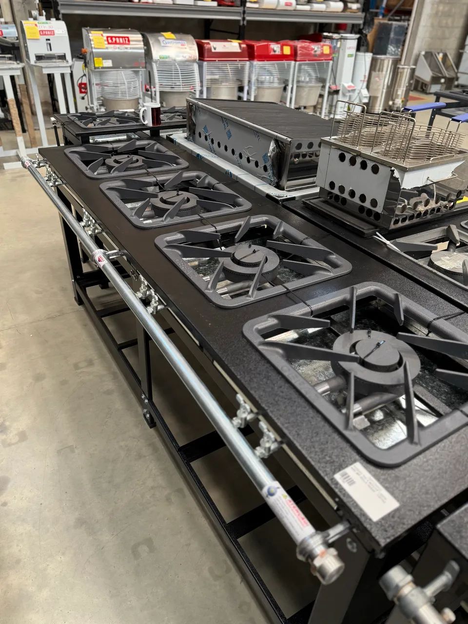 FOGÃO IND 4 BOCAS LINHA 4QD BP GOLD 40X40 - CEFAZ - Foto 3