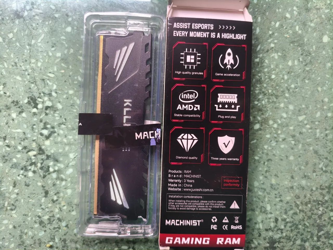 Memória Ram 8GB DDR4-3200Mhz NOVA - Foto 2