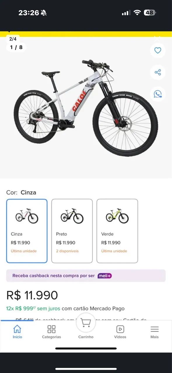 bike elétricas Caloi Explorer - Foto 3