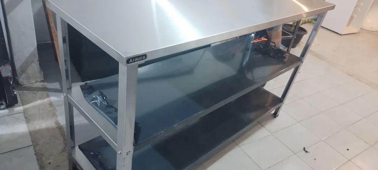 Mesas 100% inox pronta emtrega.zn natal. - Foto 5