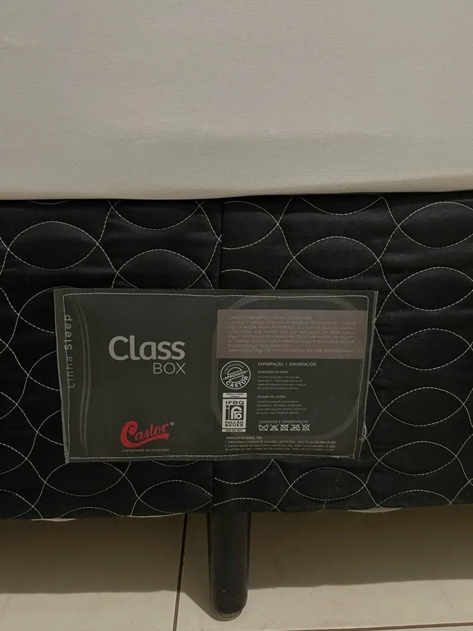 Cama box solteiro 