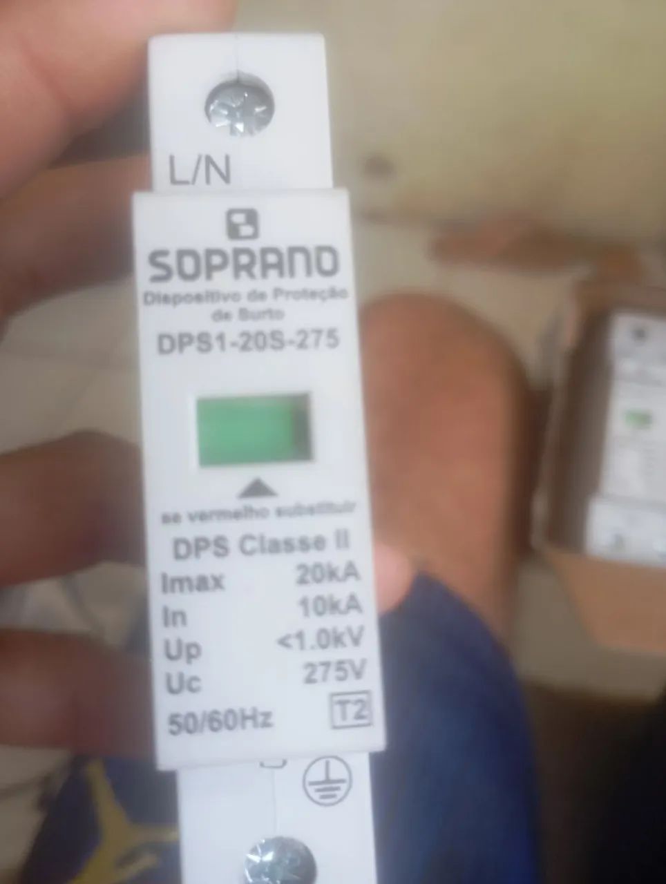 Dispositivo de proteção contra surtos  - Foto 5