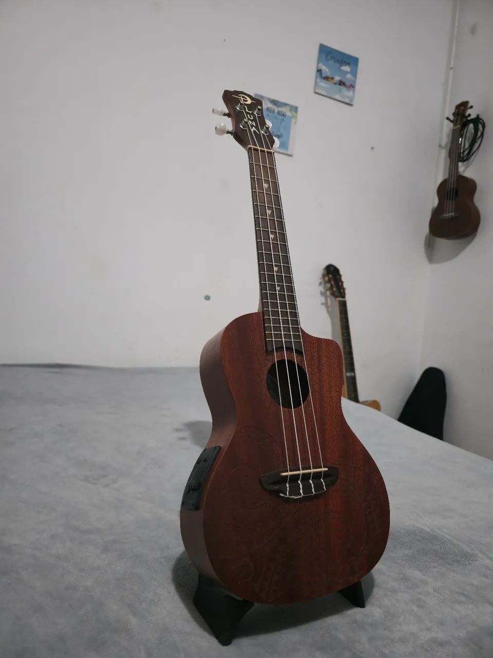 Ukulele eletroacústico - Luna - Foto 3