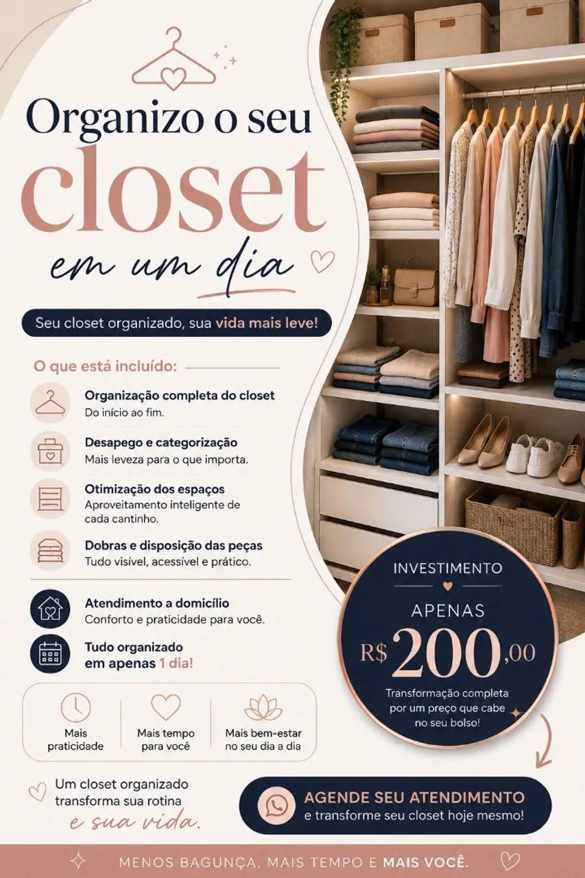 Organização de closets - Foto 2