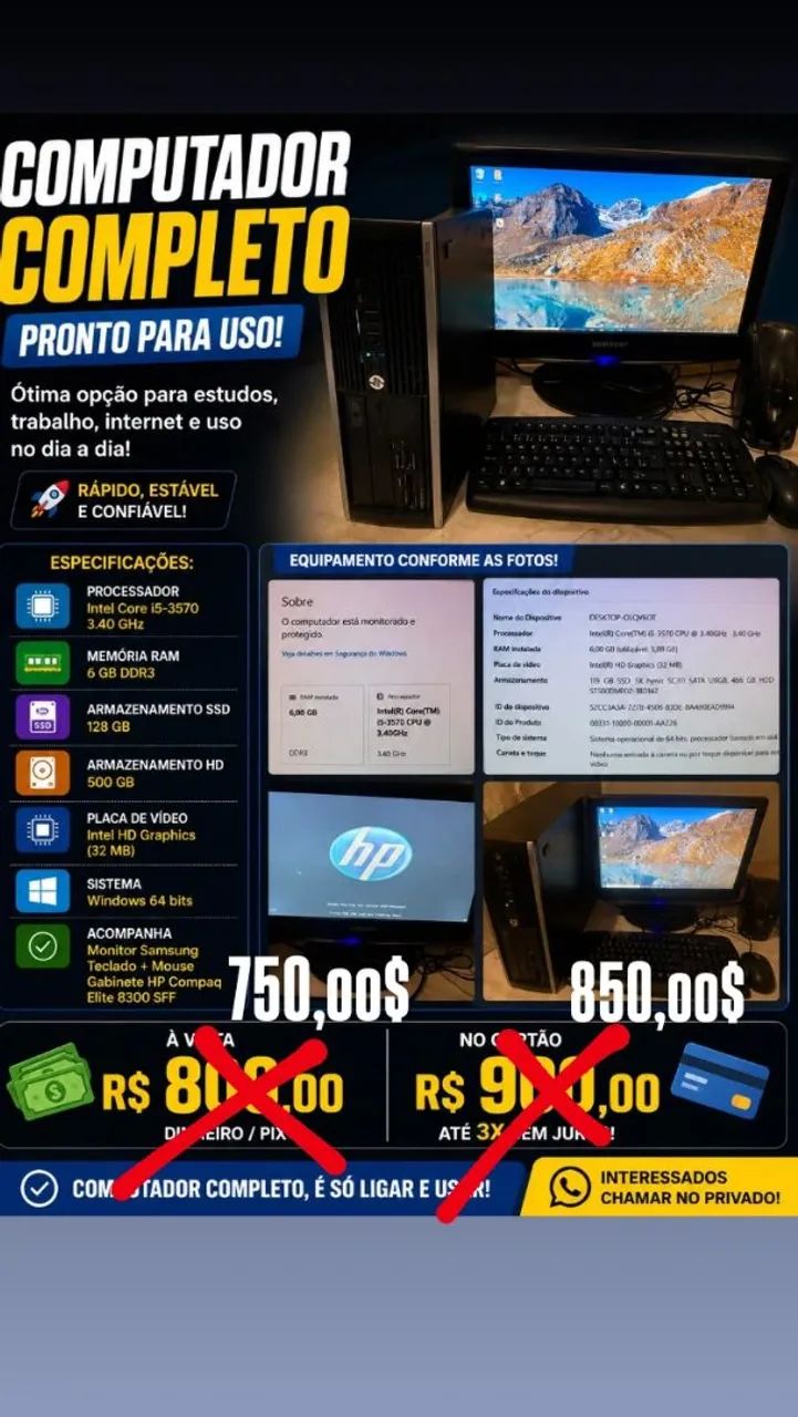 Computador Completo.  - Foto 2
