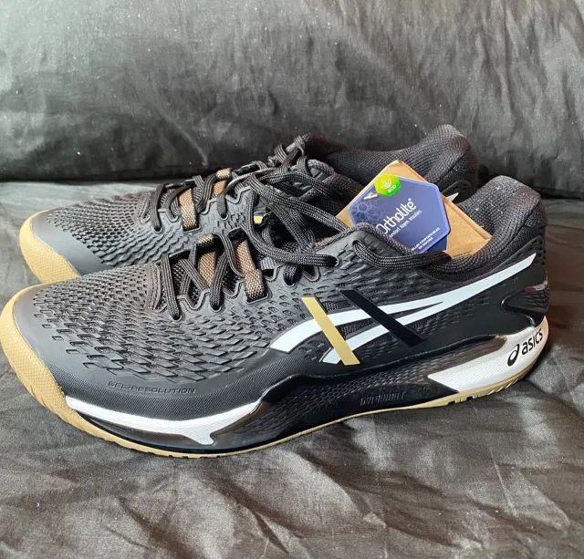 オキシーズ ASICS GEL-RESOLUTION 9 BOSS Original Edição Limitada Tam 45