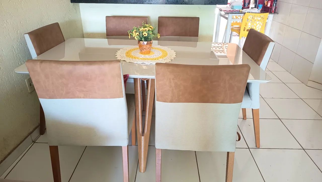Mesa jantar 6 lugares - Foto 2