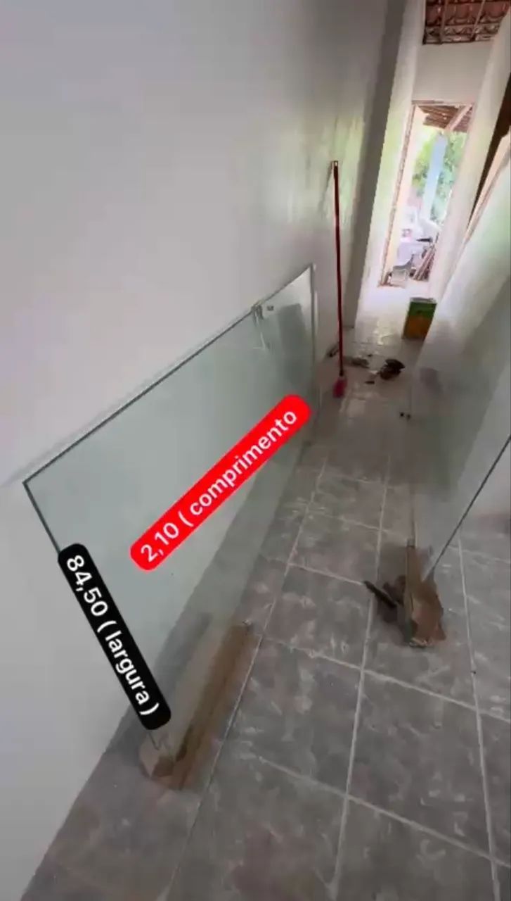 Vende - se porta de vidro 