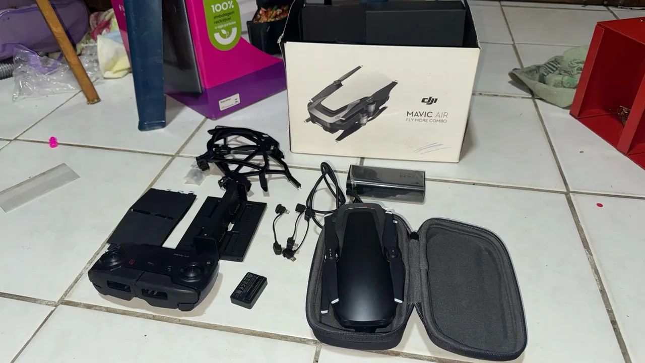 DRONE MAVIC AIR SEM BATERIA!! 
