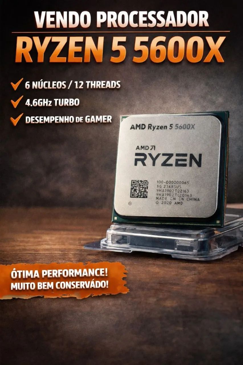 Processador Ryzen 5600x
