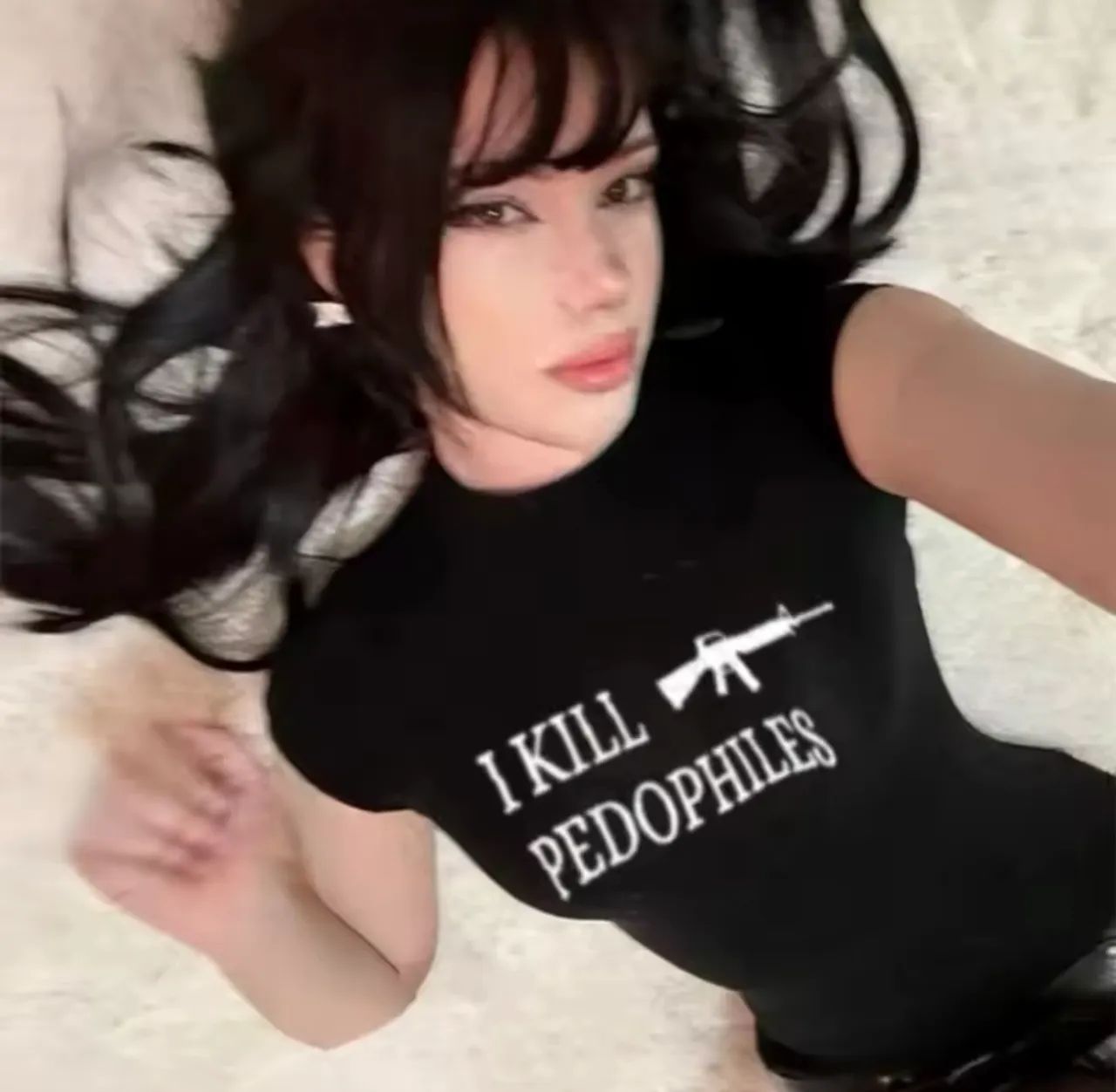 baby tee blusinha y2k emo - Foto 2