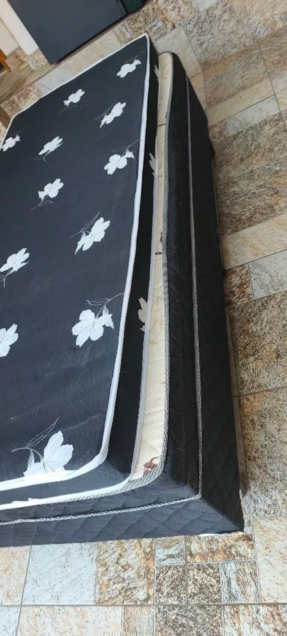 Cama box solteiro conjugado acompanha colchão  - Foto 4