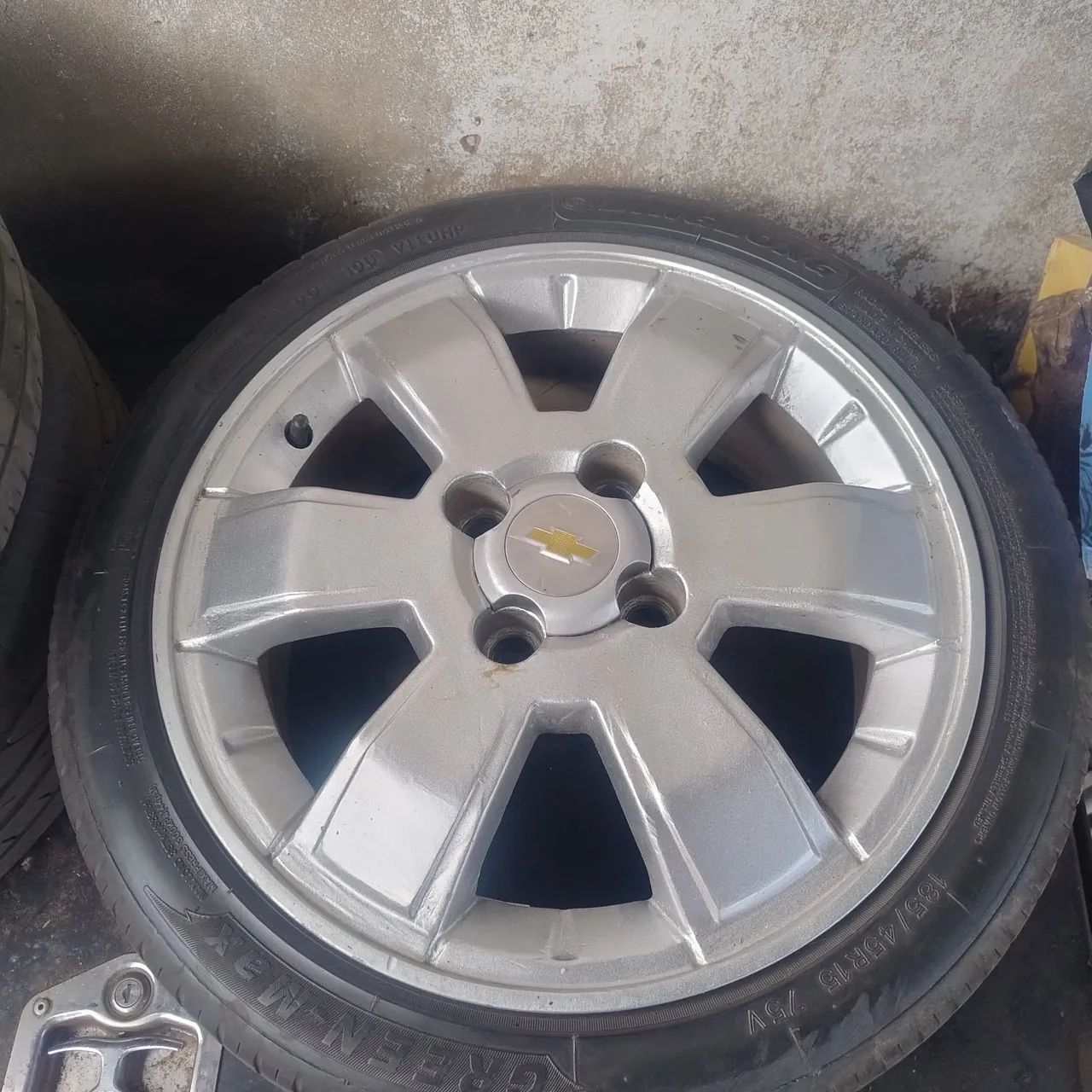 Rodas aro 15 com pneu - Foto 2