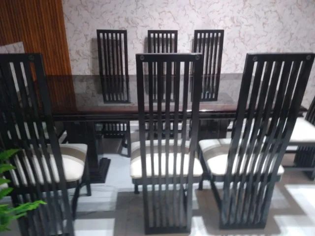 Mesa de Jantar com 8 cadeiras - a retirar. - Foto 3