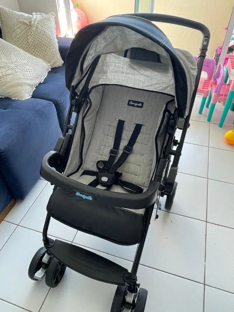 Carrinho e bebe conforto  - Foto 4