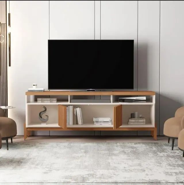 RACK REQUINTE PARA TV's ATÉ 70'' POLEGADAS PAGA SOMENTE NA ENTREGA EM ATÉ 12x SEM JUROS - Foto 3