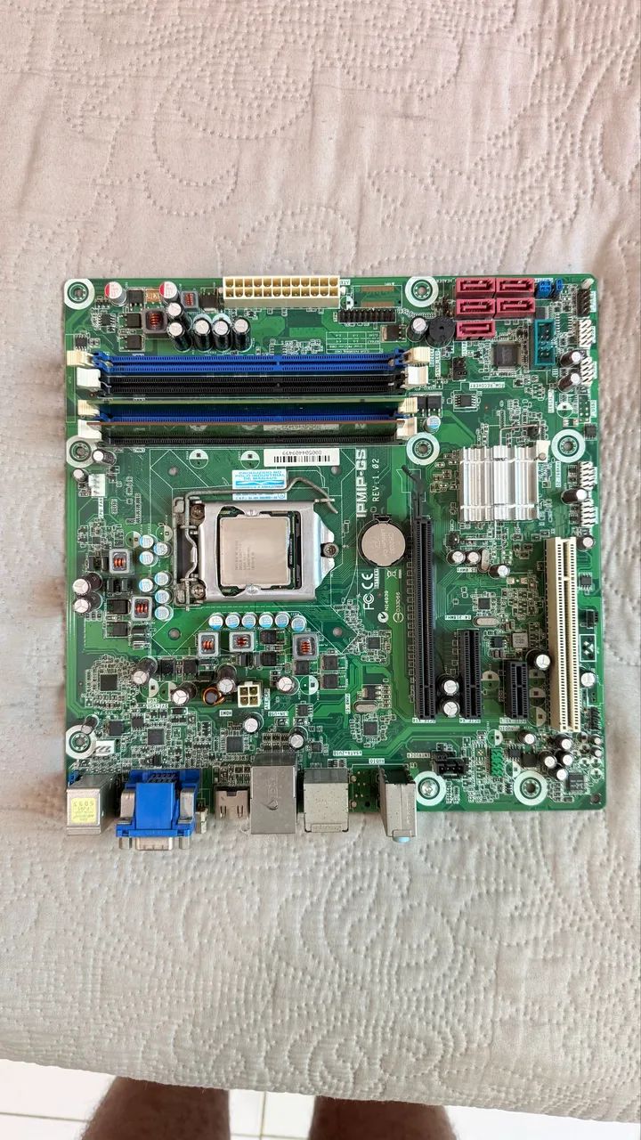 Placa mãe processador Core I3 e memória 4g barato  - Foto 3