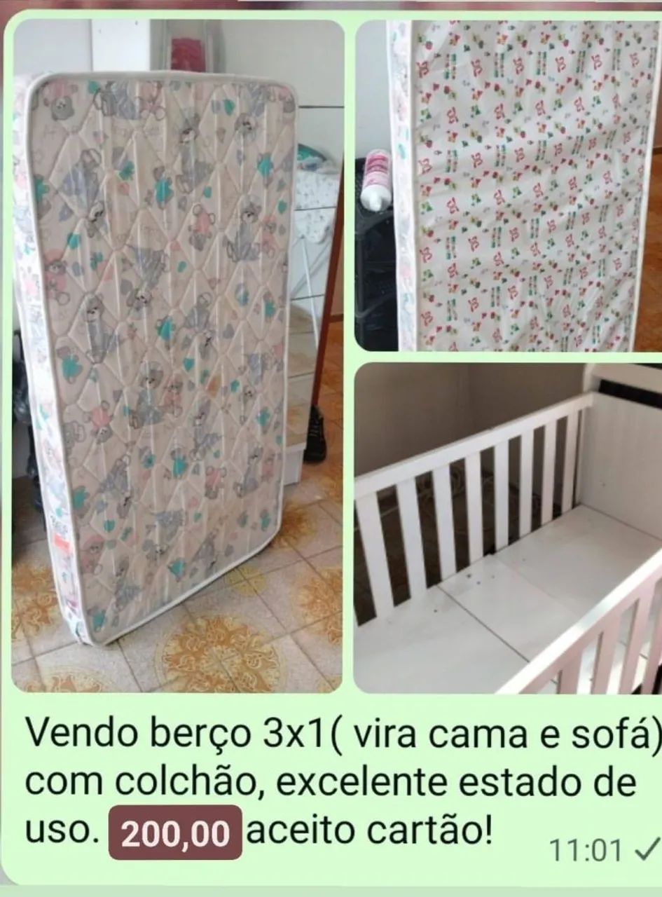 Vendo berço em ótimo estado! 