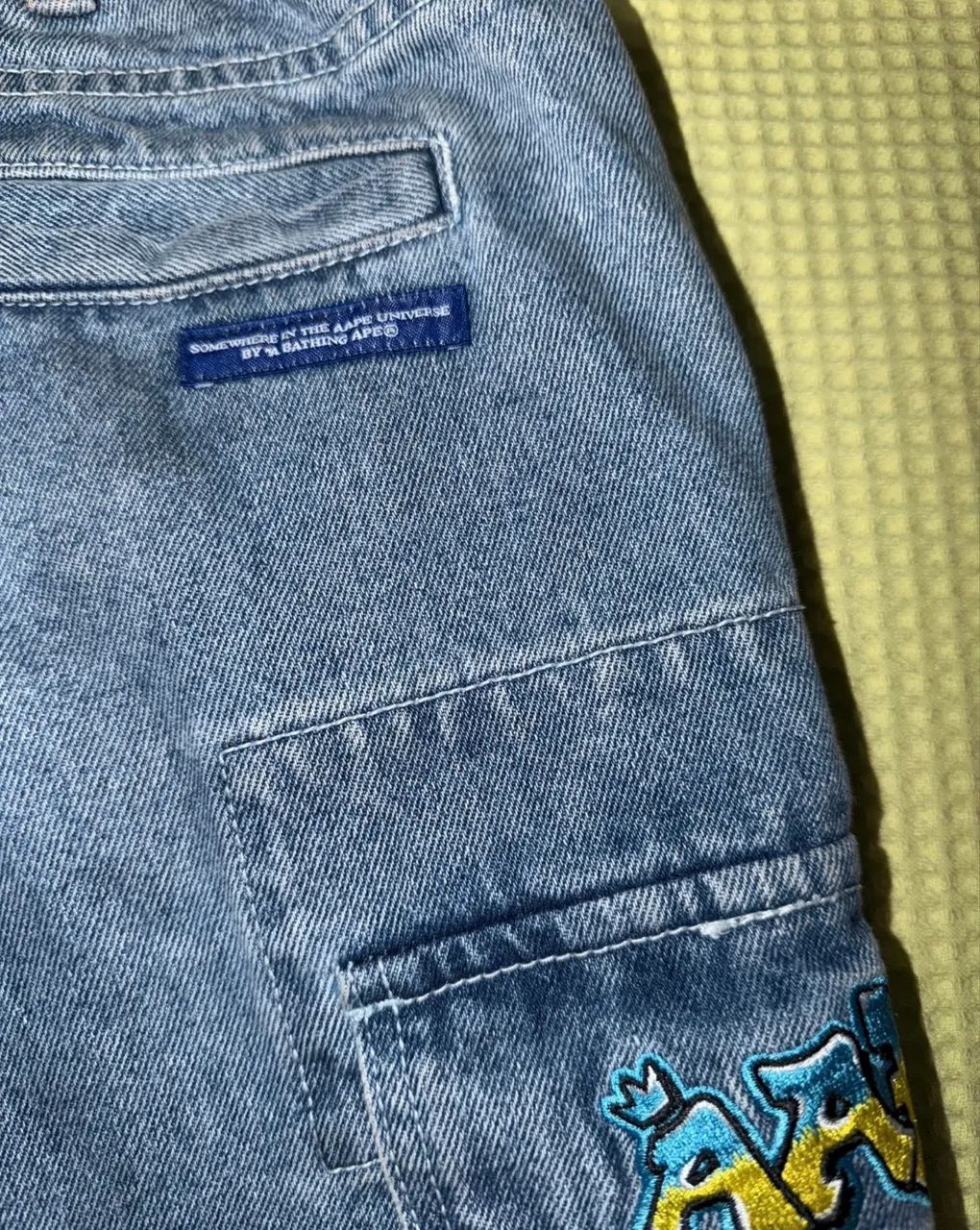 BERMUDA AAPE JEANS 44 (estilo Jorts) IMPORTADA  - Foto 3