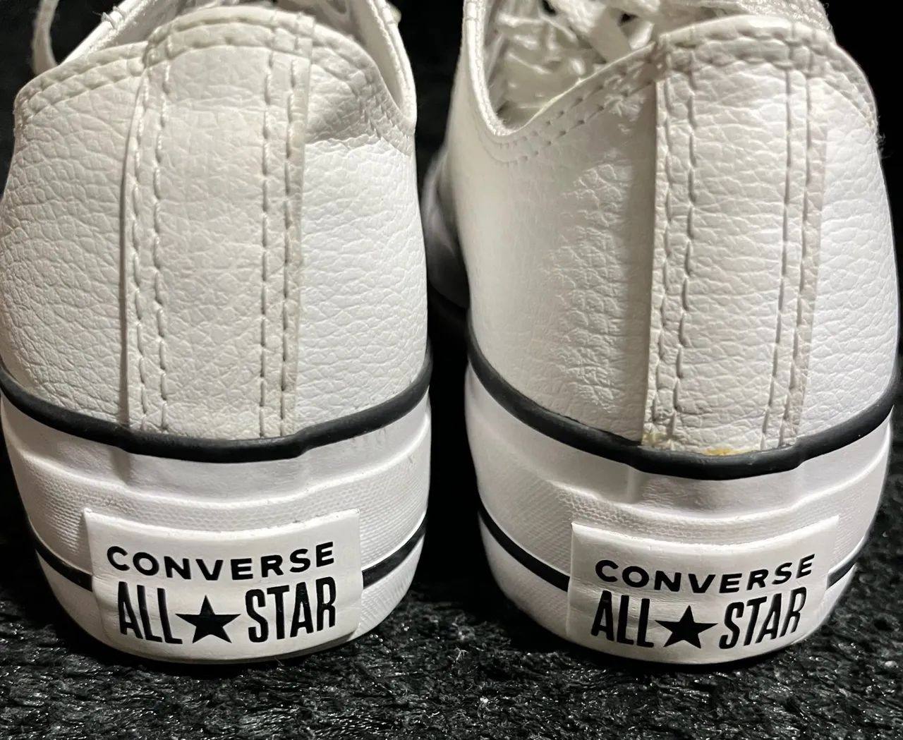 Tênis AllStar plataforma couro - Foto 4
