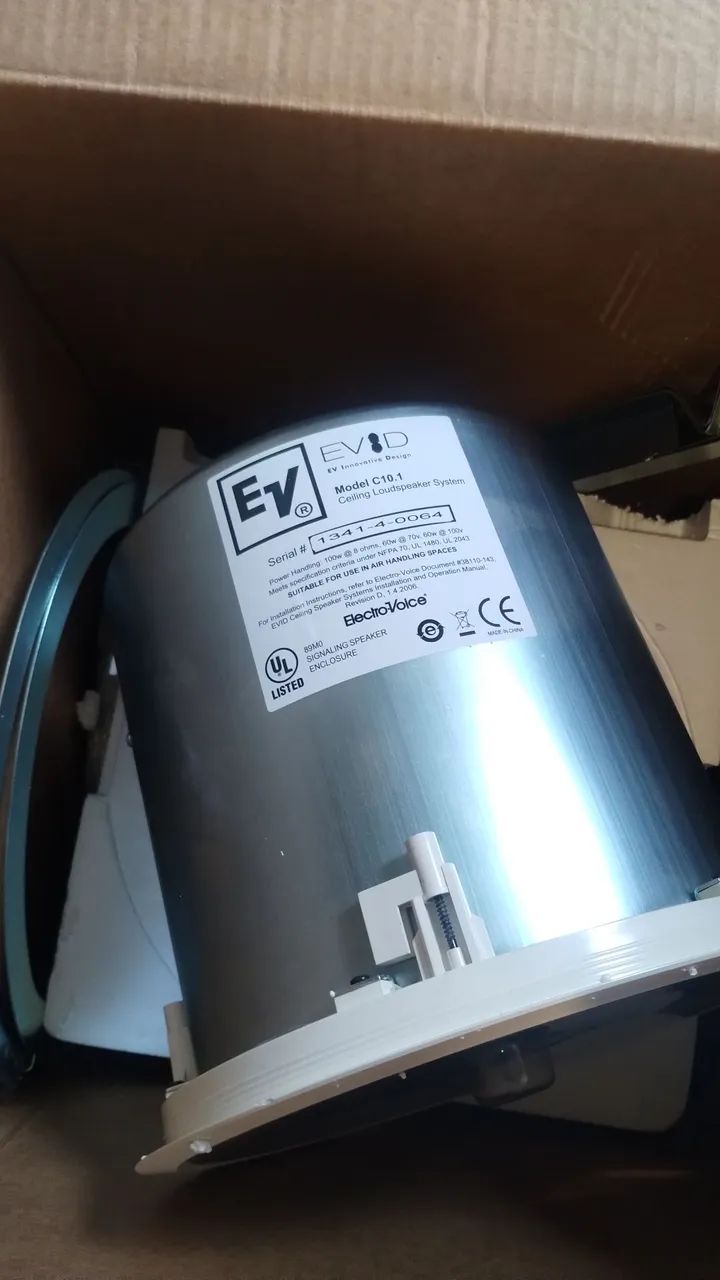 Eletro-voice cx de sub de teto EV C10.1 - Foto 3