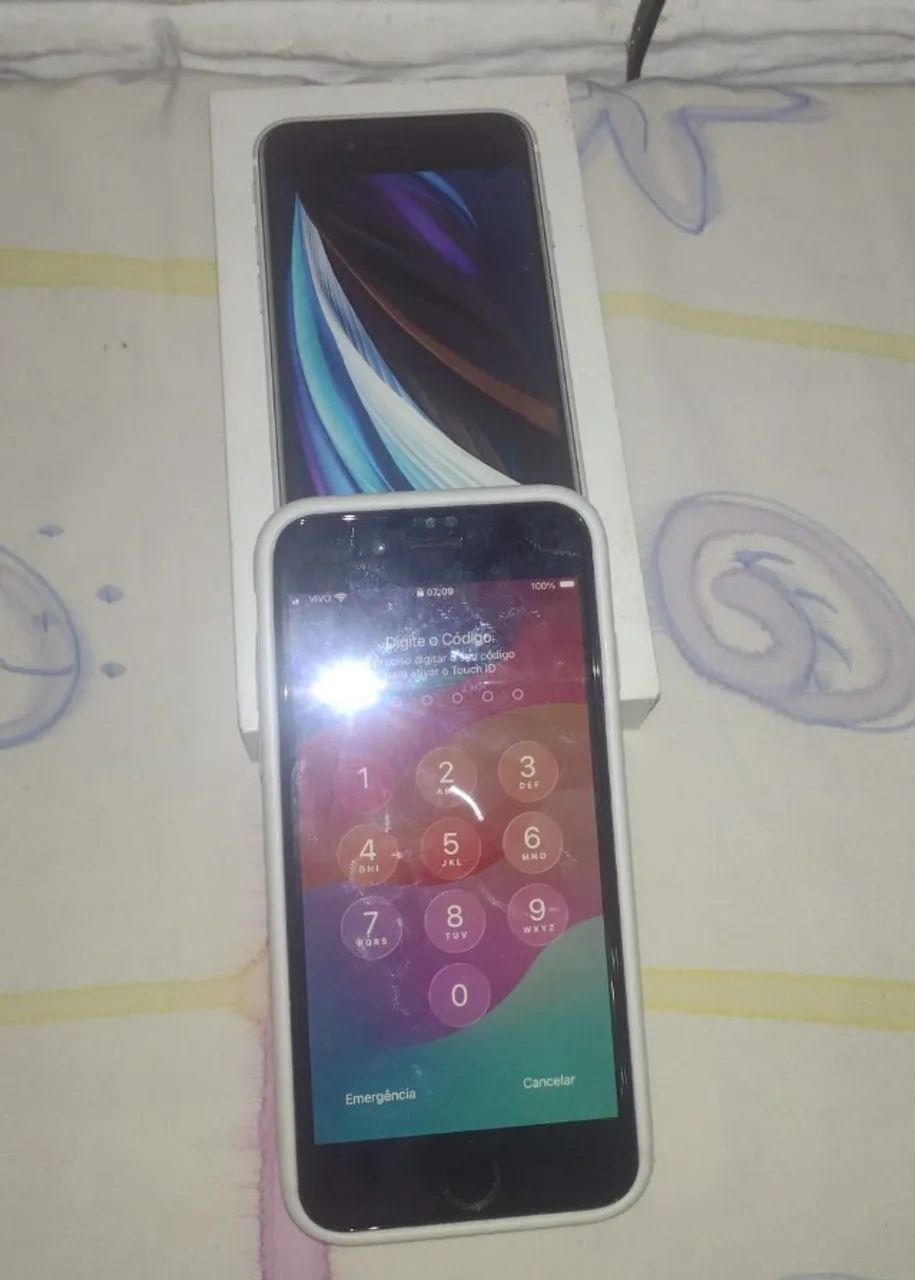 IPHONE SE 2 GERAÇÃO 128 GB BRANCO - Foto 2