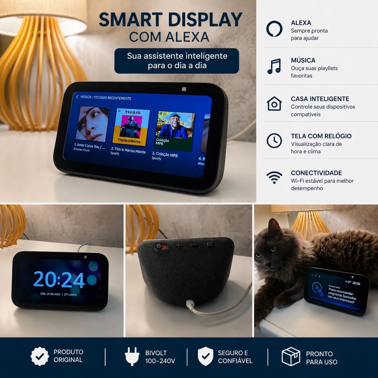 Alexa echo show 5 - Foto 5