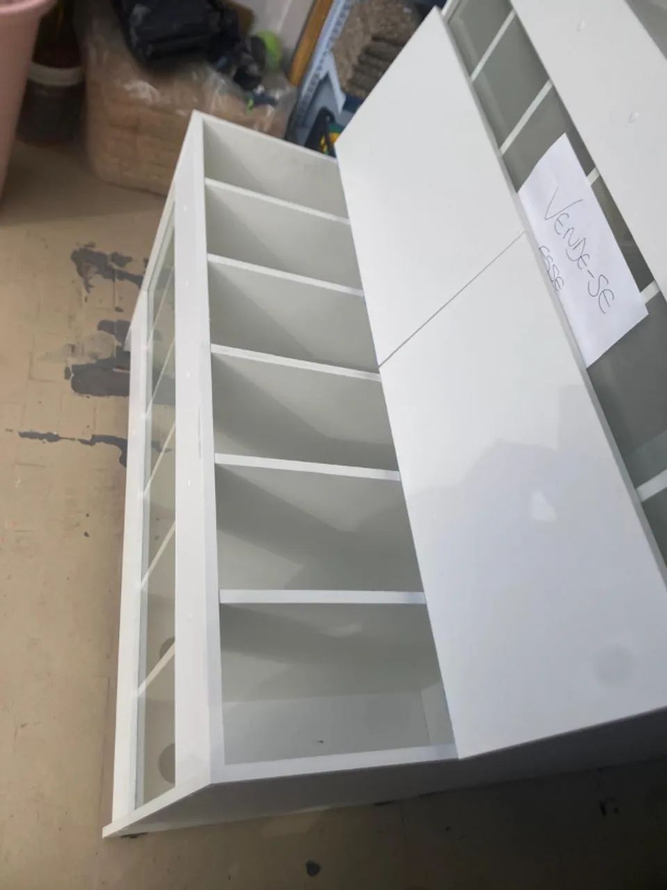 2x expositores petshop/comercio 24 divisões branco - Foto 4