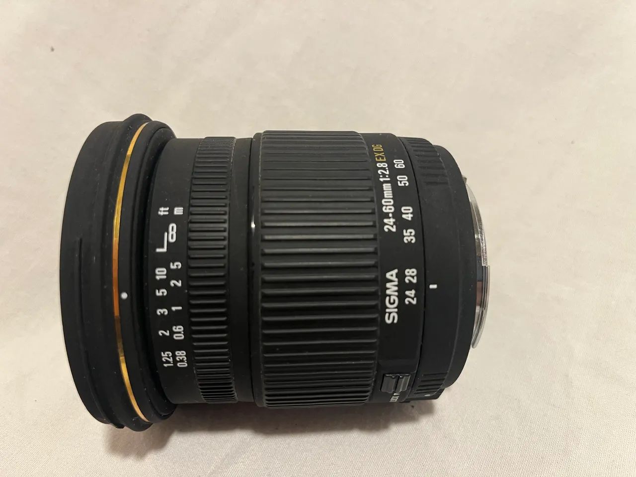 SIGMA 24-60mm 1:2.8 EX DG Canon EF フード付き Lente Sigma 24-60mm F2.8 Ex Dg Para Canon - Frete Grátis