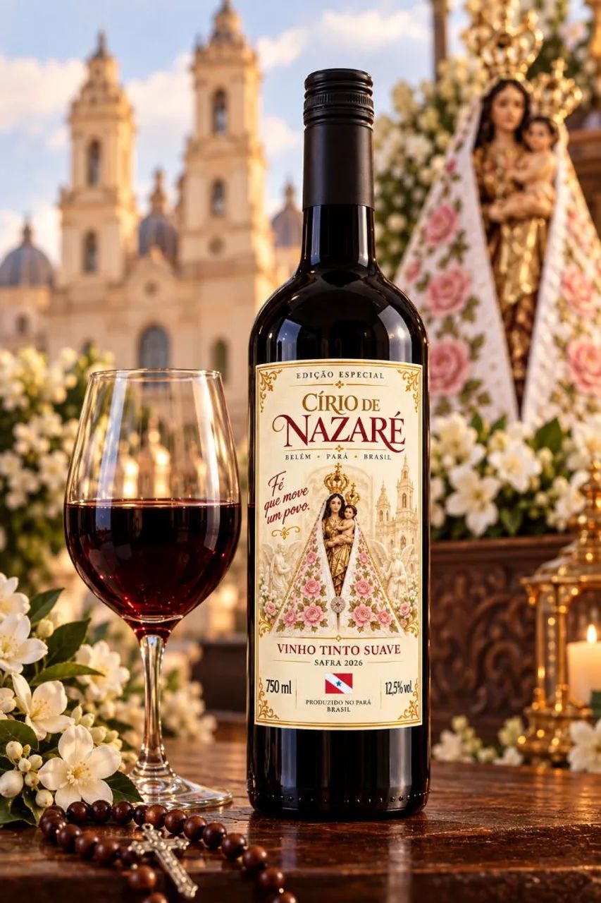 Vinho temático Círio 2026 - Foto 2
