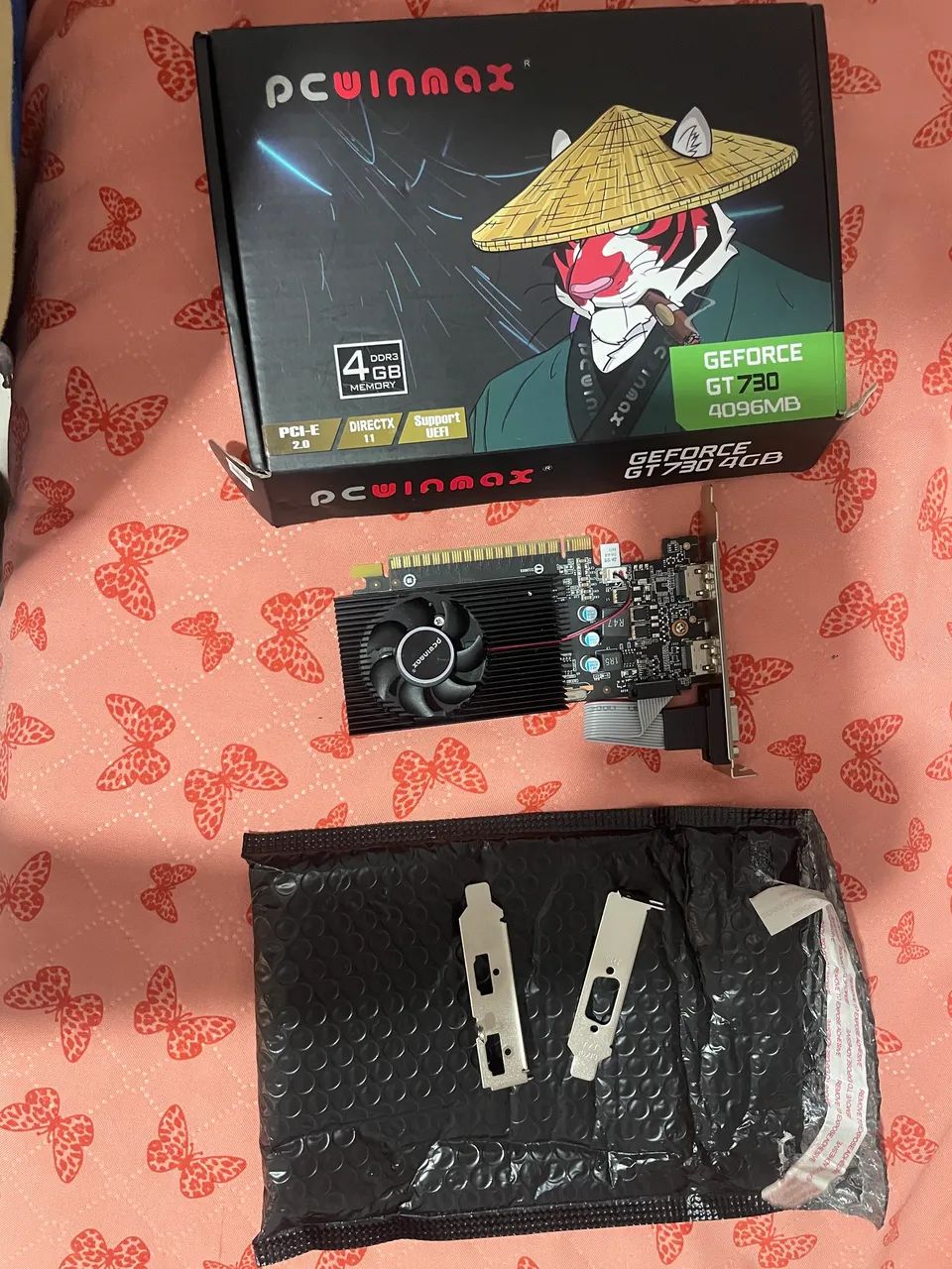 Placa de vídeo GT730, 4GB DDR3 