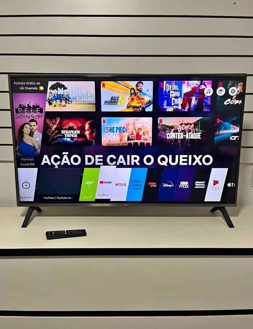 TV LG 43 SMART WIFI COMPLETA 4K