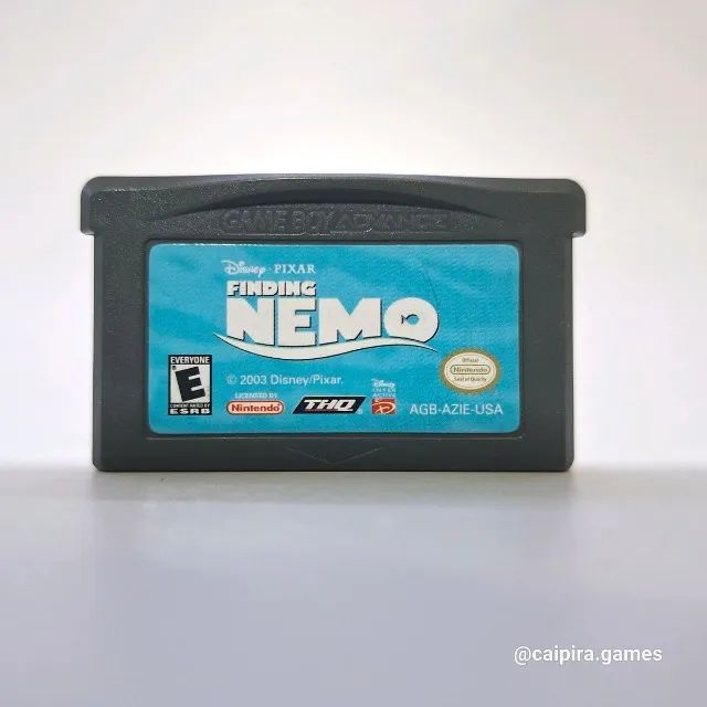 Finding Nemo Nintendo Game Boy Advance procurando nemo disney