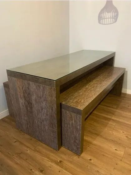 Mesa gourmet 180 X 65 cm (MDF)